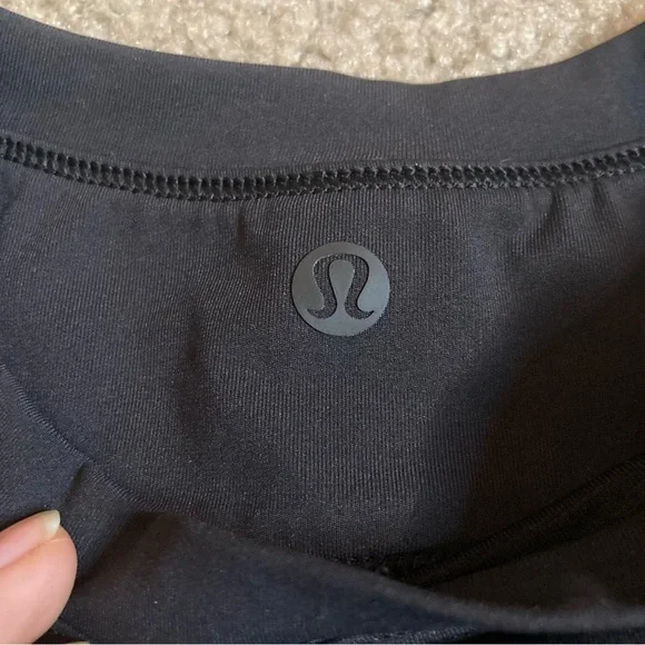 Lululemon Bodycon Mini Dress With Open Back Detail Estimated Size 4 Black - Picture 5 of 5